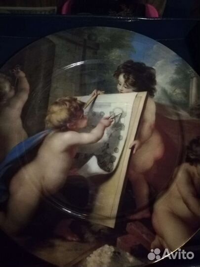 Фарфор Чашки Тортовницы с лопатками Чайник