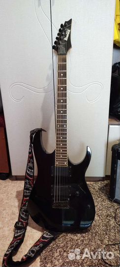 Эл.гитара Ibanez Gio N427,комбик,процессор zoomG2