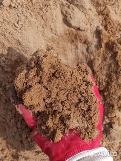 Песок любых видов на раствор подсыпку участка дост