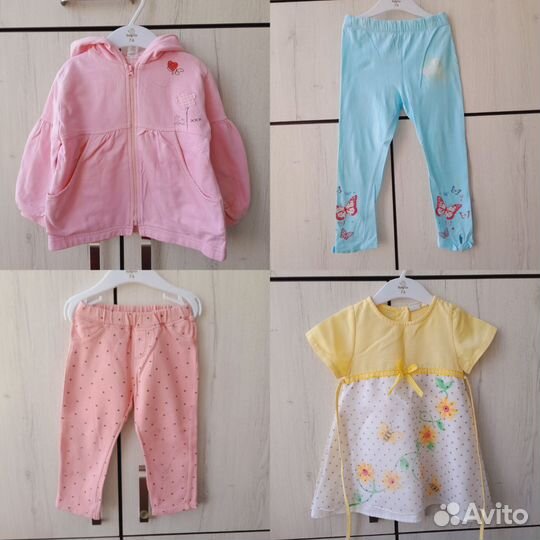 Детские вещи пакетом для девочки 98-104
