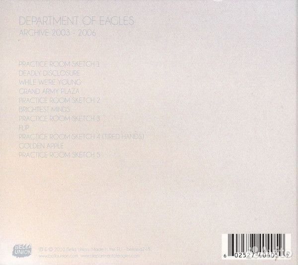 Department Of Eagles - Archive 2003/2006 (digi.CD)