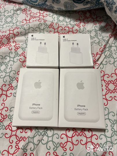 iPhone battery pack, USB-C 25W power adapter