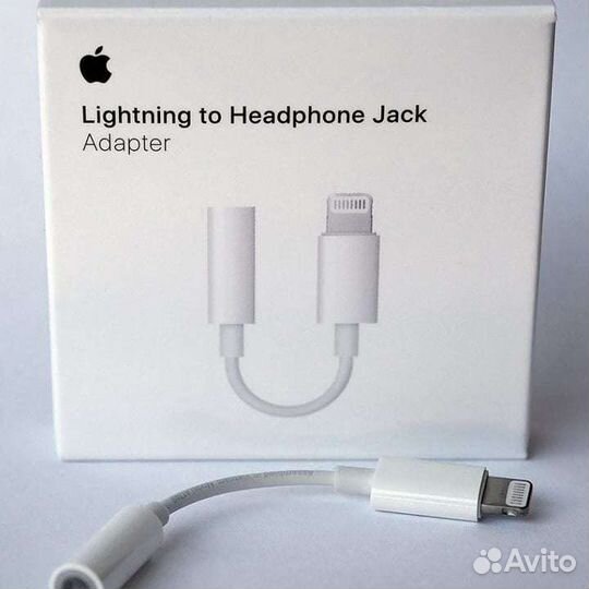 Переходник Applе Lightning 3,5мм -Jack (Aux)