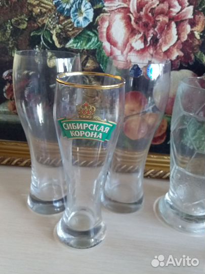 Бокалы и кружки для пива