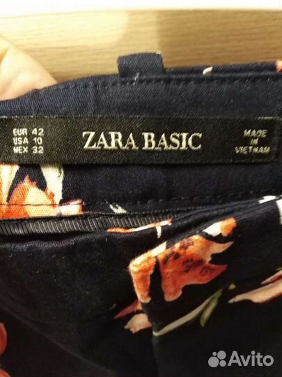 Брюки капри zara