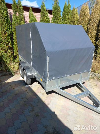 Тент с каркасом на легковой прицеп 3,5м1,37м1,5м