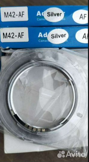 Переходник для объектива m42 Sony и Canon с чипом