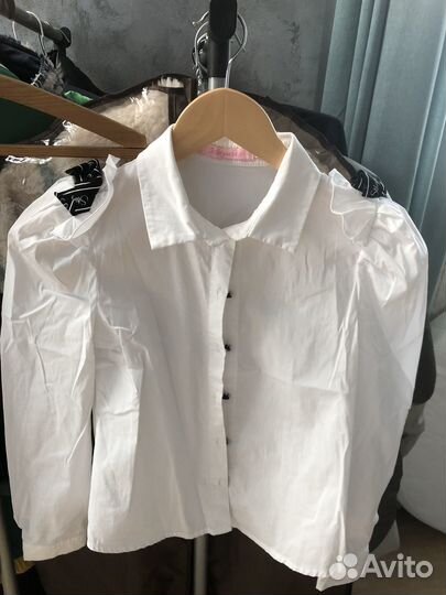 Блузки на девочку 134 140