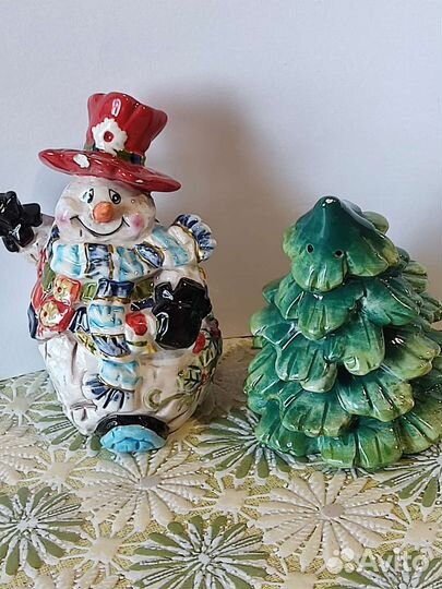 Набор для специй керамика