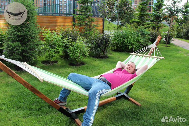 Гамак с каркасом