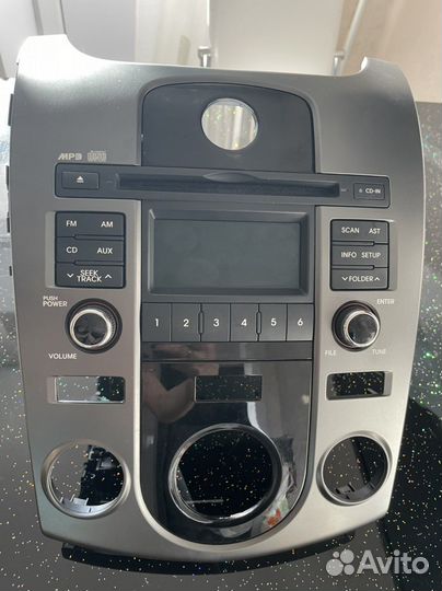 Штатная магнитола на kia cerato