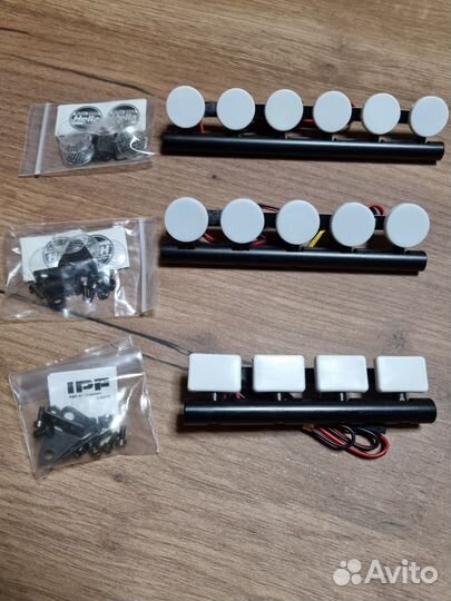 Балка света, trophy rc 1/10 150, 90 и 60 мм, свет