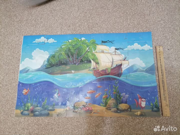 Пазлы флуоресцентные