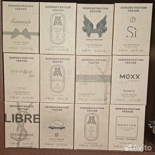 Тестеры духи парфюм 65 мл