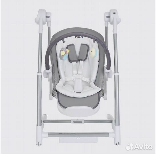 Детское кресло качель шезлонг 3в1