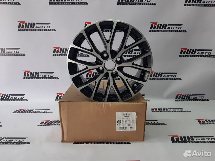 К-т дисков K&K мод.кс782 15х6 4х100 46 54,1