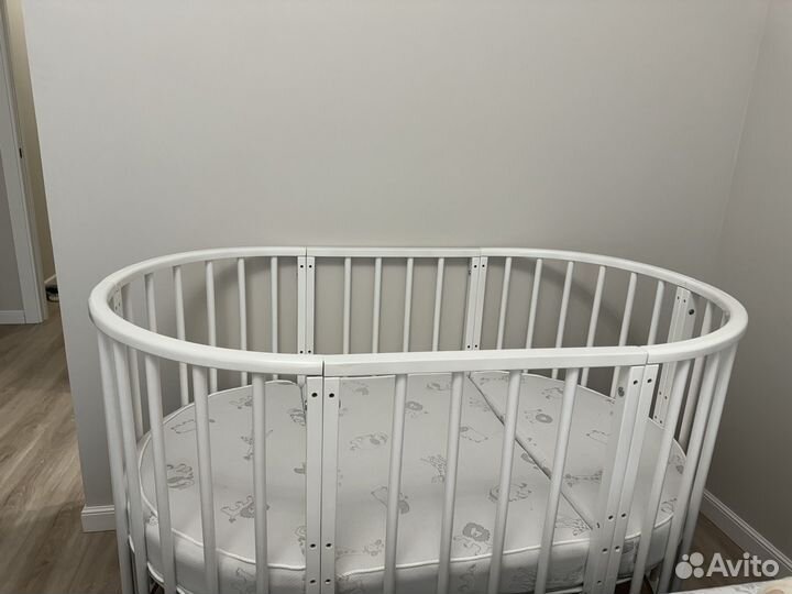 Детская кровать трансформер с маятником