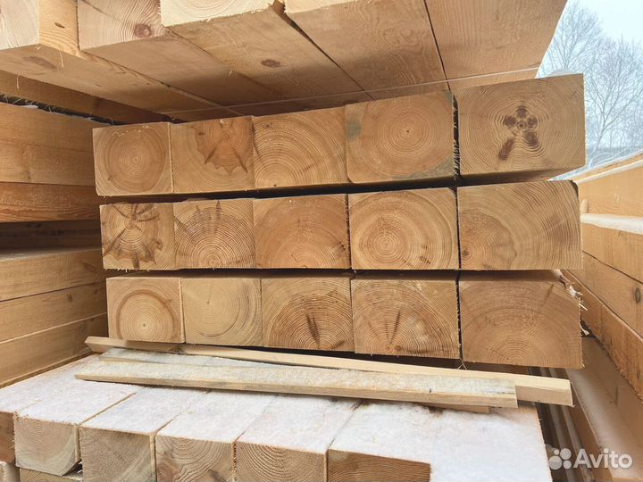 Брус обрезной 200х200х6000мм с доставкой