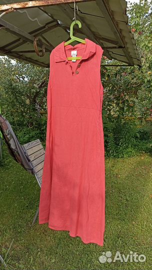 Сарафан льняной