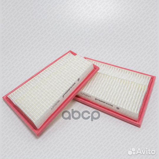 Фильтр воздушный, комплект LF0246 Green Filter