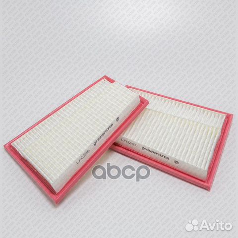 Фильтр воздушный, комплект LF0246 Green Filter