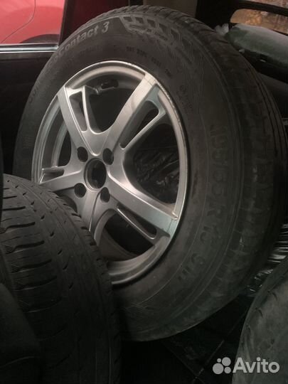 Колеса в сборе r15