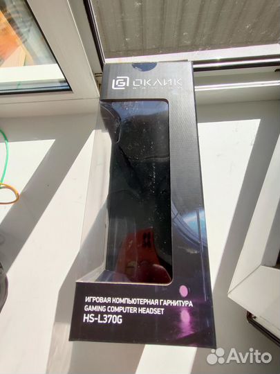 Компьютерная гарнитура oklick HS-L370G eclipse