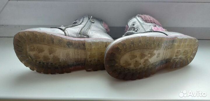 Демисезонные ботинки 26 для девочки