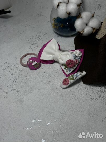 Бантики для девочек ручной работы