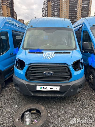 Ford Transit 2.2 МТ, 2018, битый, 280 000 км