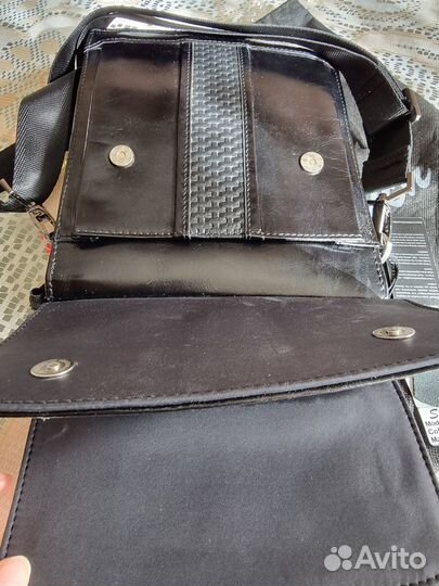 Сумка мужская натуральная кожа