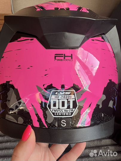 Шлем для мотоцикла женский