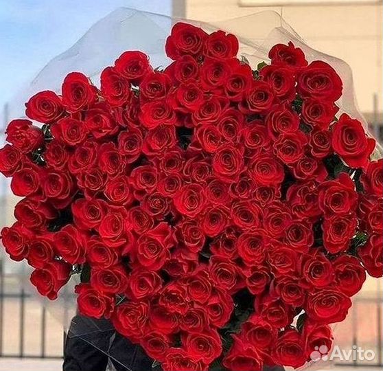 Букет роз 101 роза 51 роза