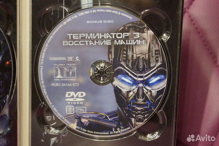 Терминатор 3 подарочное издание 2 DVD 2003 год