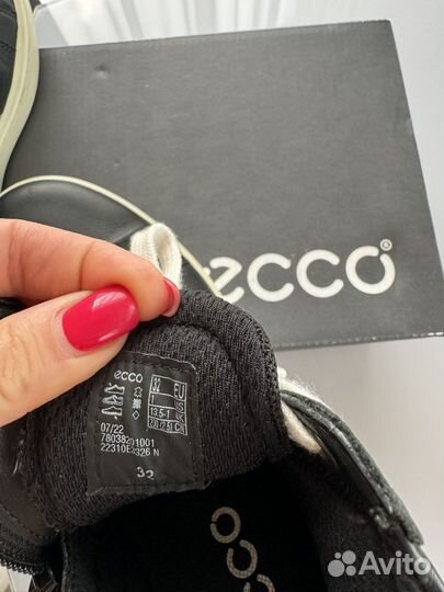 Ботинки детские кожаные ecco