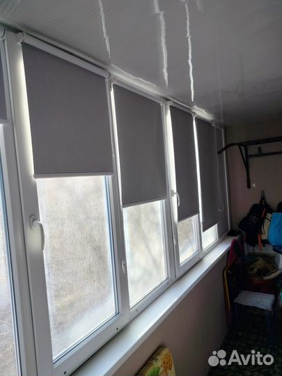 Рулонные шторы на заказ с установкой