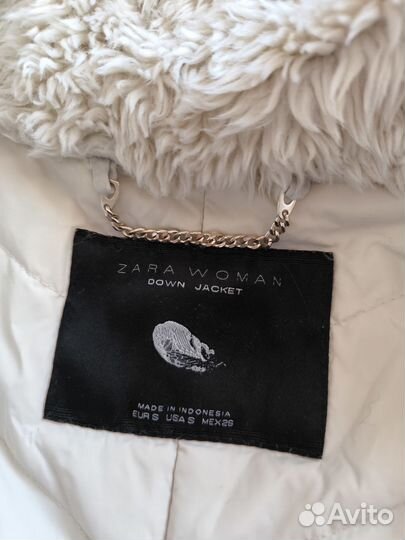 Пуховик Zara S
