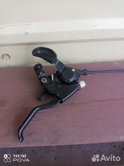 Моноблок, манетка Shimano v-brake