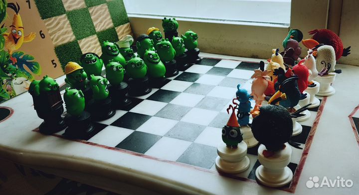 Шахматы Angry birds