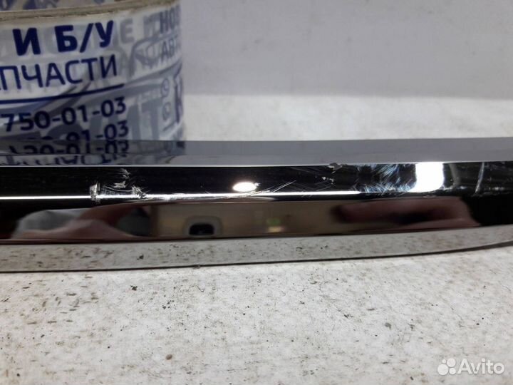 Молдинг бампера передний левый Лада X-Ray 2015