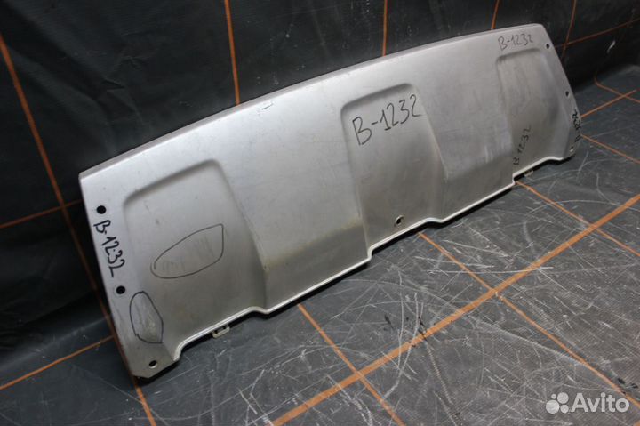 Спойлер бампера переднего - Renault Duster