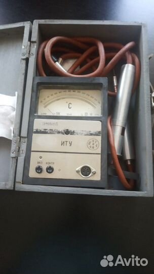 Прибор для измерения температуры поверхности или ж