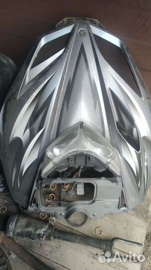 Снегоход ямаха по запчастям