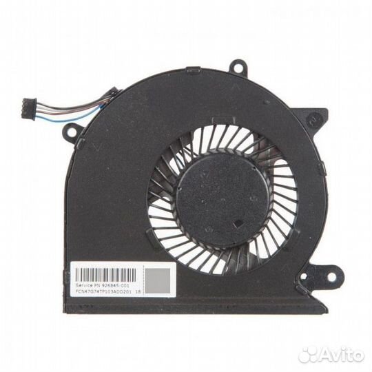 Вентилятор, кулер HP Pavilion 15cd 15-cd, 0fjjr00