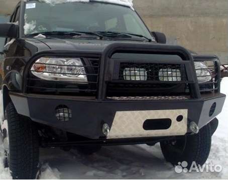 Силовые бампера на УАЗ патриот