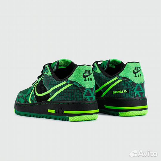 Nike Air Force 1 React Black / Green