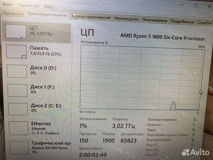 Amd Ryzen 5 1600 BOX