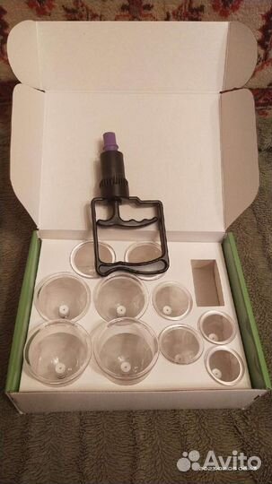 Набор 10 шт пластмассовых банок для спа процедур