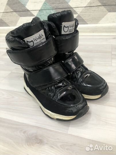 Ботинки сапоги для девочки зима