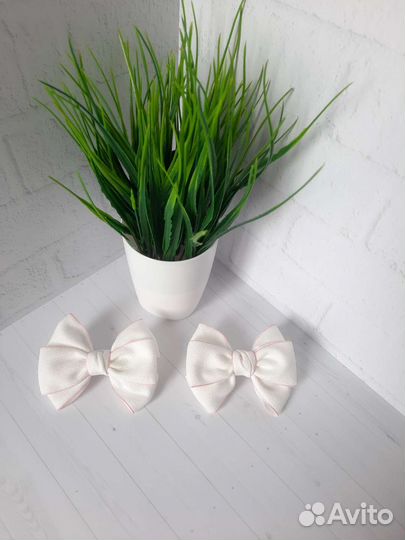 Бантики для волос ручной работы